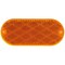 Truck-Lite Oval, Yellow, Reflector, 2 Screw Or Adhesive Mount 98001Y - alternate 5
